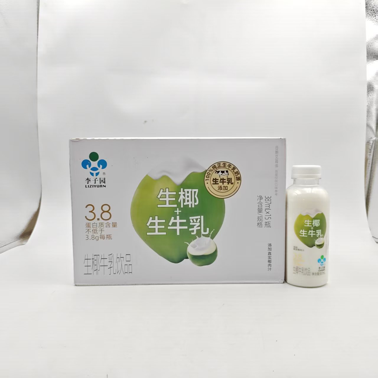 李子园生椰牛乳饮品387ml