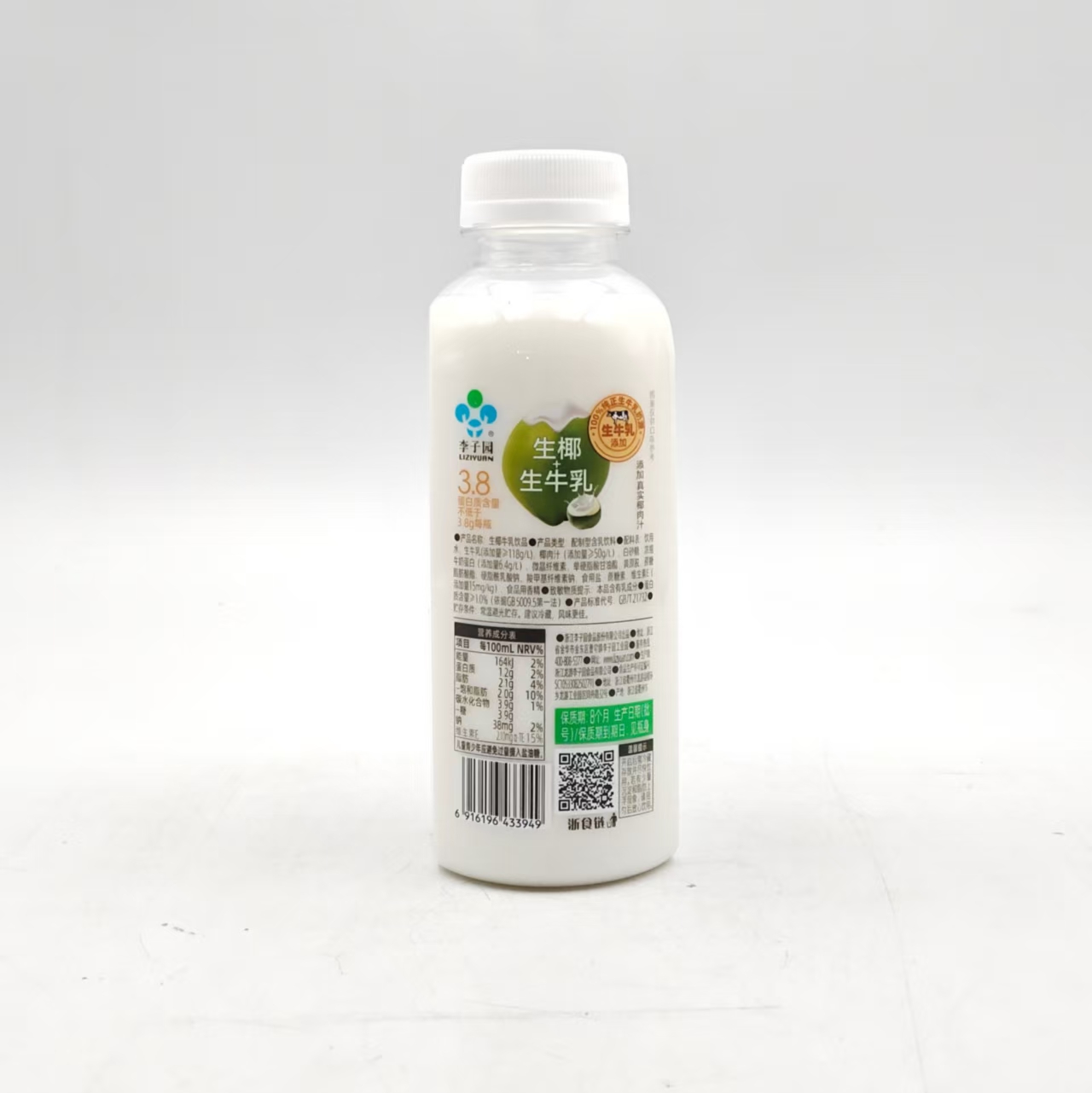 李子园生椰牛乳饮品387ml